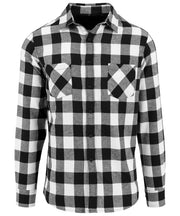 Checked flannel shirt
