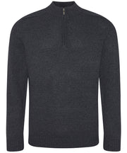 Wakhan ¼ regen zip knit sweater