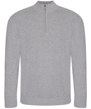 Wakhan ¼ regen zip knit sweater