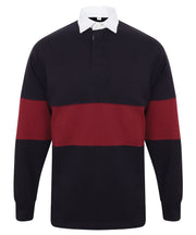 Panelled rugby shirt