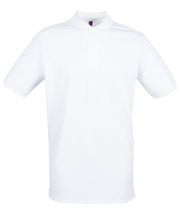 Micro-fine piqué polo shirt
