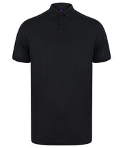 Stretch polo shirt with wicking finish (slim fit)