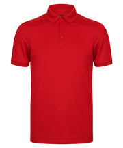 Stretch polo shirt with wicking finish (slim fit)