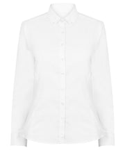 Women's modern long sleeve Oxford shirt