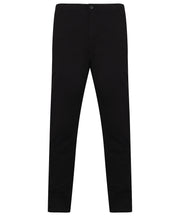 Stretch chinos with flex waistband 