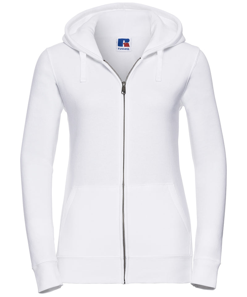 Women's authentic zipped hooded sweatshirt