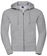 Authentic zipped hooded sweat