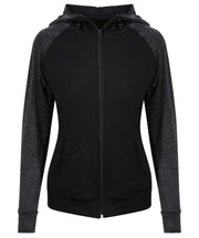 Women's cool contrast zoodie