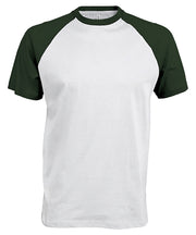 Baseball Short-sleeved two-tone T-shirt