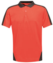 Contrast wicking polo