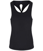 Women's TriDri® yoga knot vest 