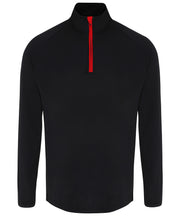 Men's TriDri® long sleeve performance ¼ zip top 