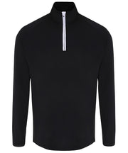 Men's TriDri® long sleeve performance ¼ zip top 