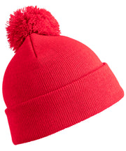 Junior pom pom beanie