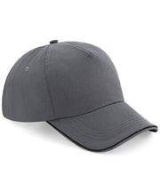 Authentic 5-panel cap - piped peak