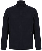 ¼ zip microfleece jacket