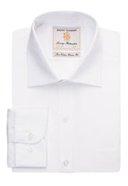 Cheadle single cuff shirt - White Pop