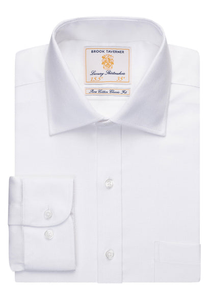 Altare Men's L/S Shirt - White H/B