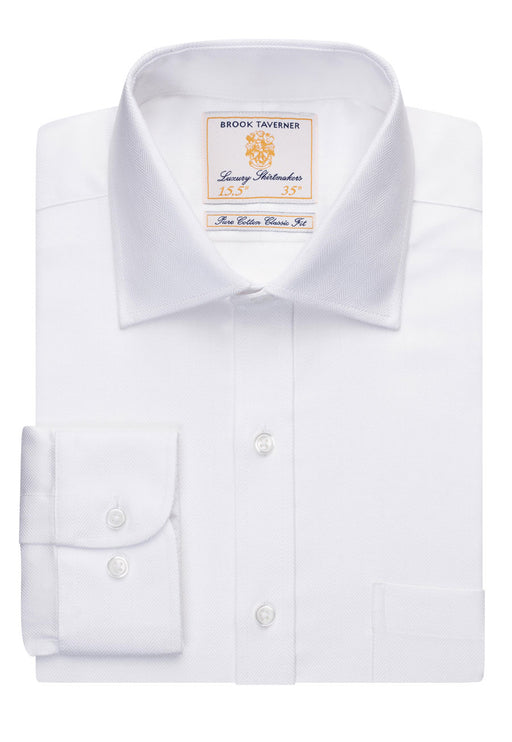Altare Men's L/S Shirt - White H/B