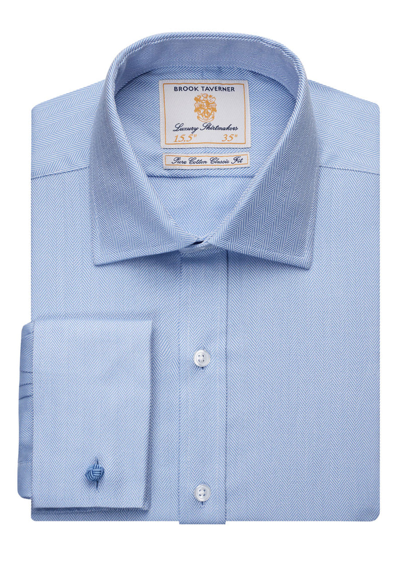 Andora Men's L/S Shirt - Blue H/B