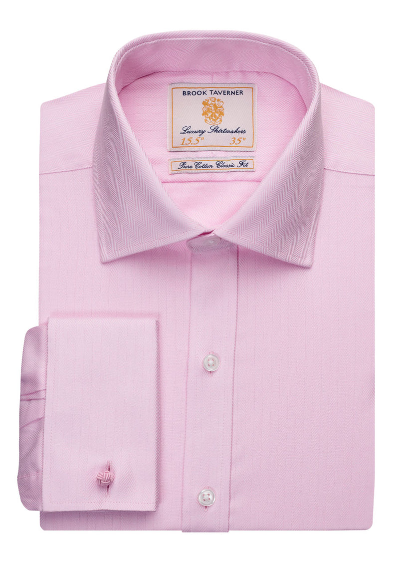 Andora Men's L/S Shirt - Pink H/B