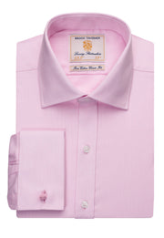Andora Double Cuff Shirt - White H/B