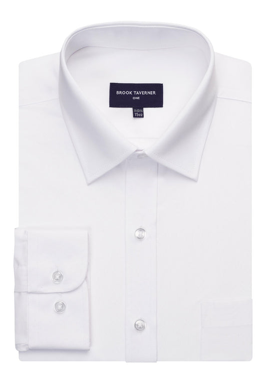 Juno Men's L/S Shirt - White