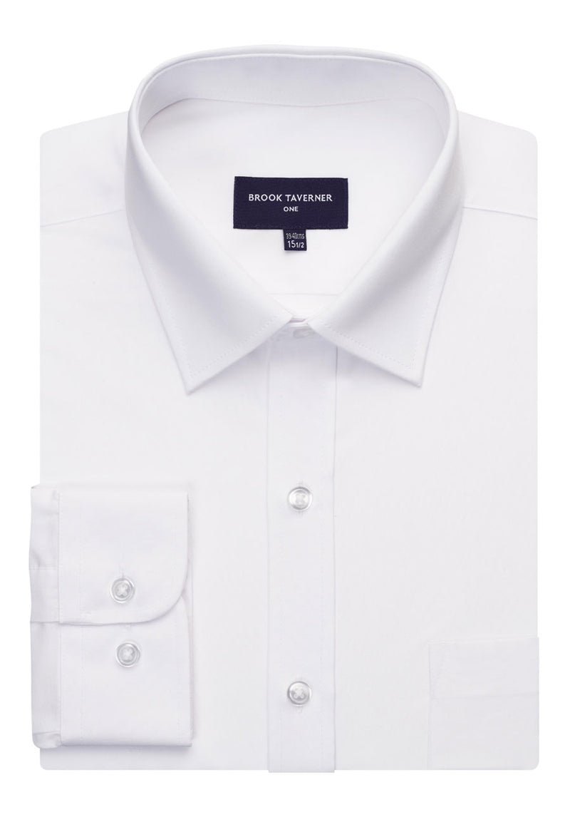 Juno Men's L/S Shirt - White