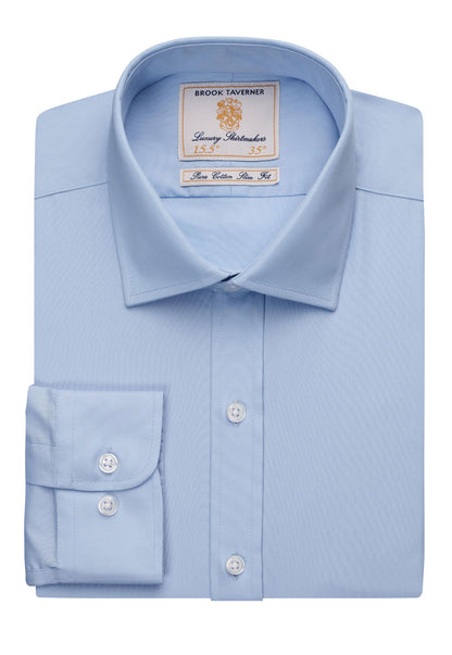 Chelsea Men's L/S Shirt - Blu Poplin