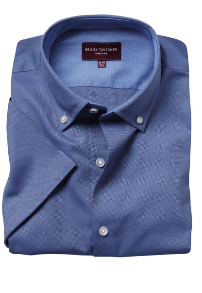 Calgary Men's S/S Shirt - Blue