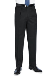 Atlas Classic Fit Trouser - Black