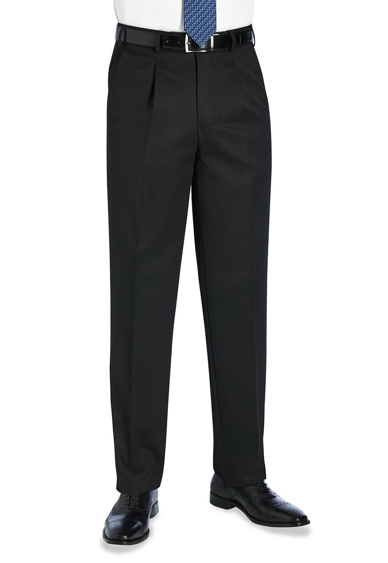 Atlas Classic Fit Trouser - Black
