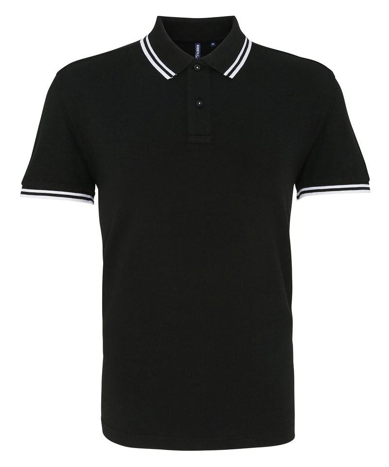 Classic fit tipped polo