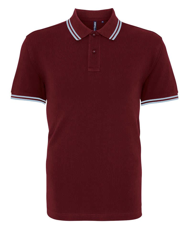 Classic fit tipped polo