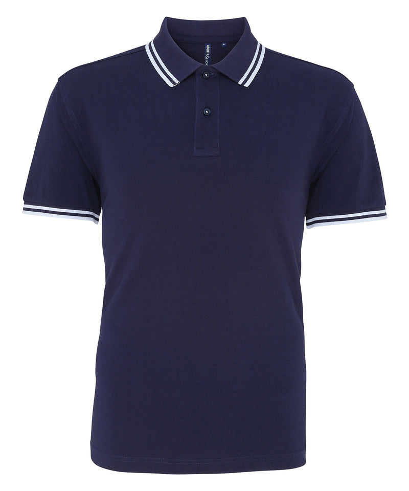 Classic fit tipped polo
