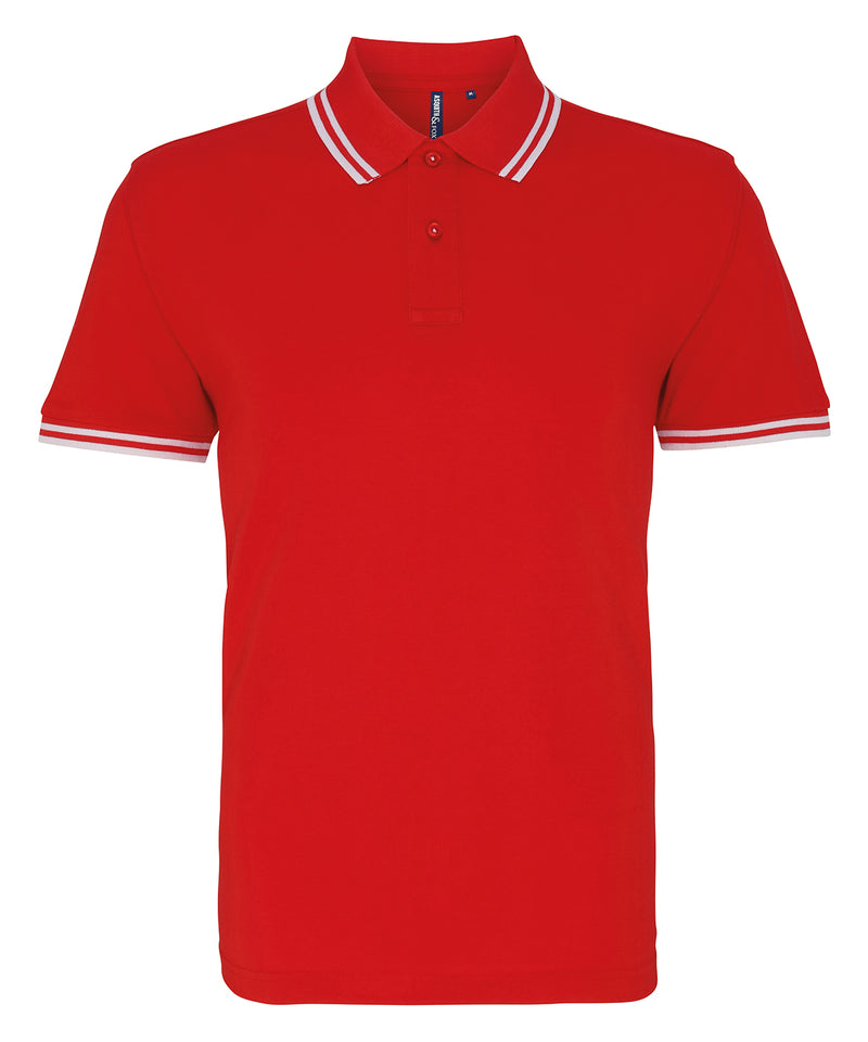 Classic fit tipped polo