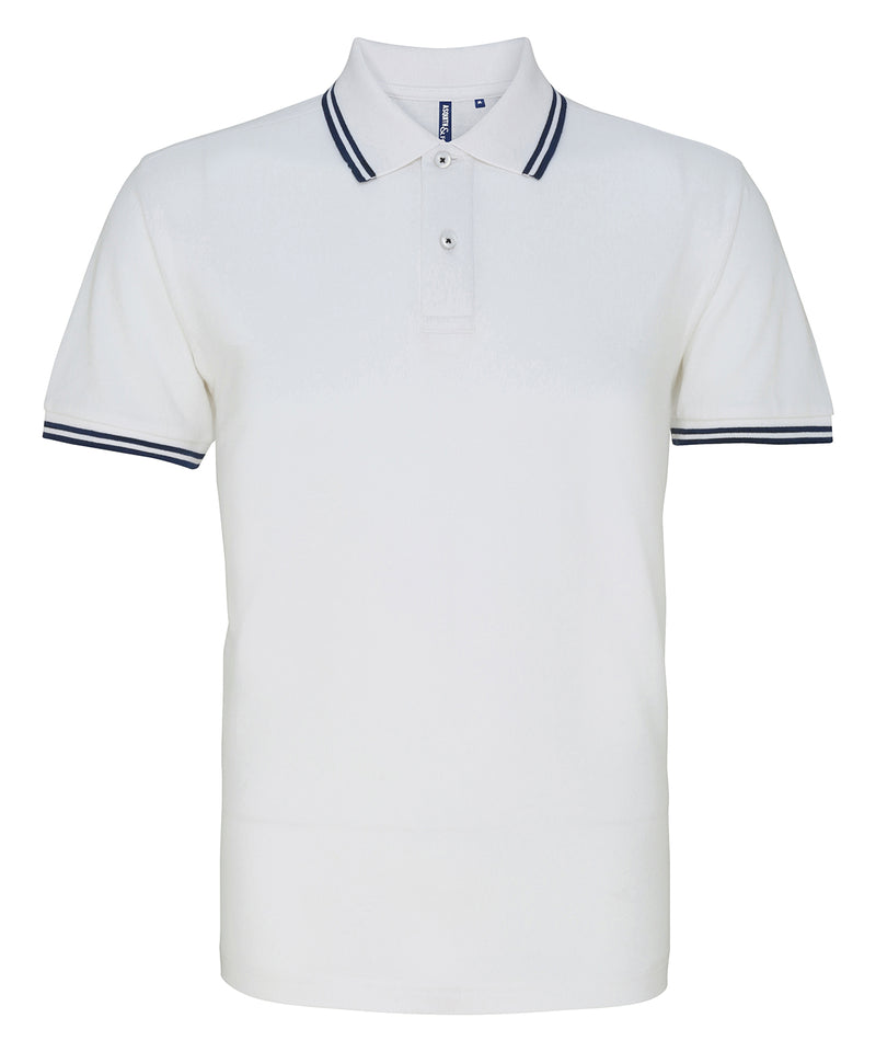 Classic fit tipped polo
