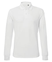 Men's classic fit long sleeved polo