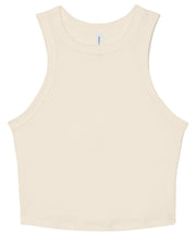Women’s micro rib racer tank