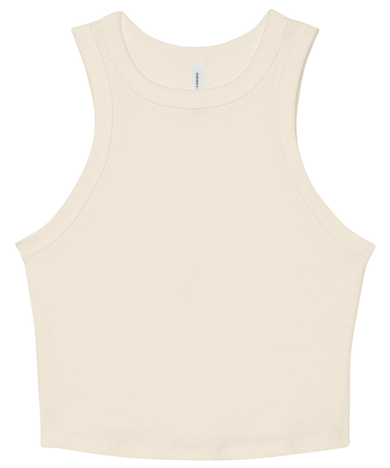Women’s micro rib racer tank