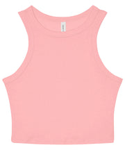 Women’s micro rib racer tank