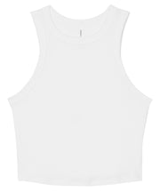 Women’s micro rib racer tank