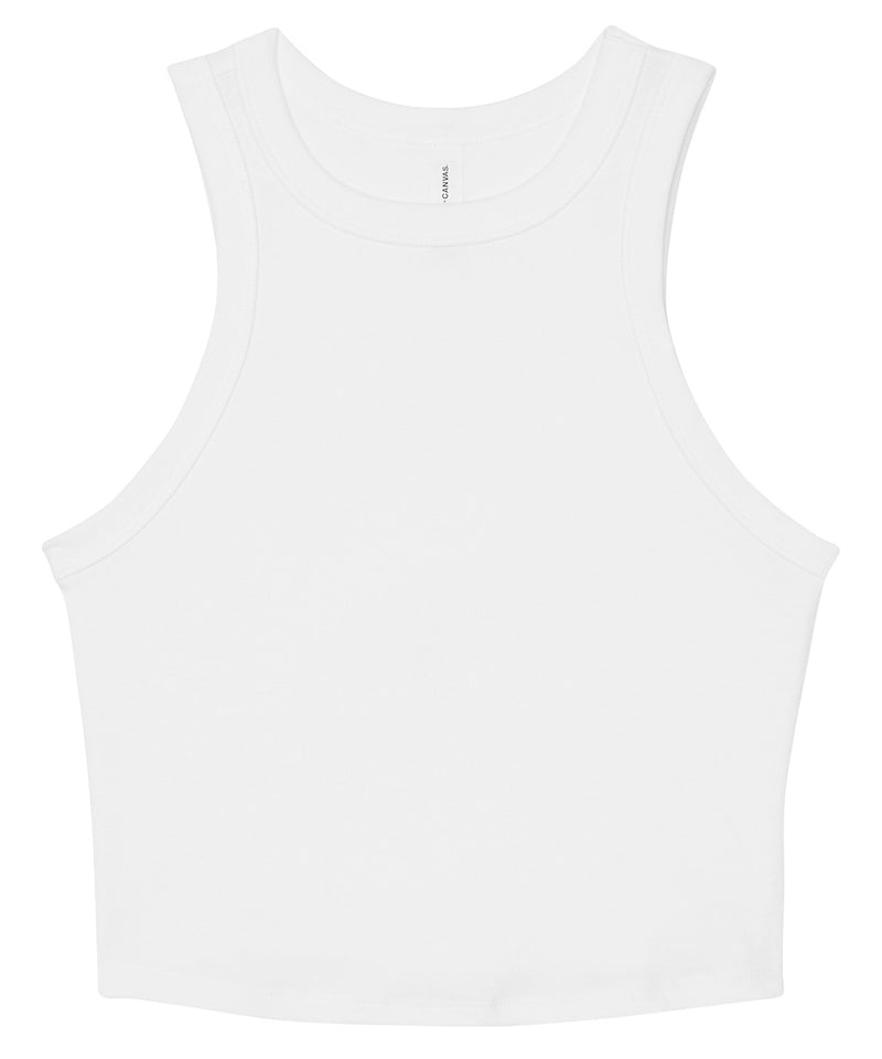 Women’s micro rib racer tank
