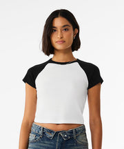 Women’s micro rib raglan baby t-shirt