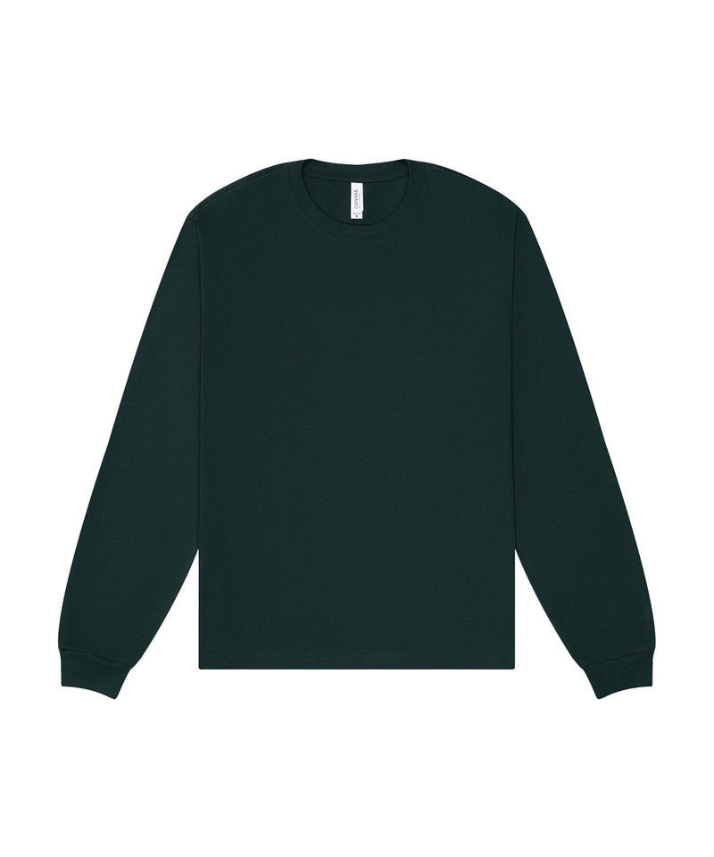 Unisex heavy boxy long sleeve tee