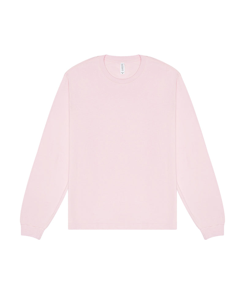 Unisex heavy boxy long sleeve tee