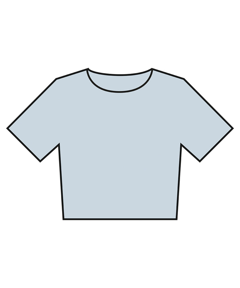 Women’s heavyweight washed cropped tee