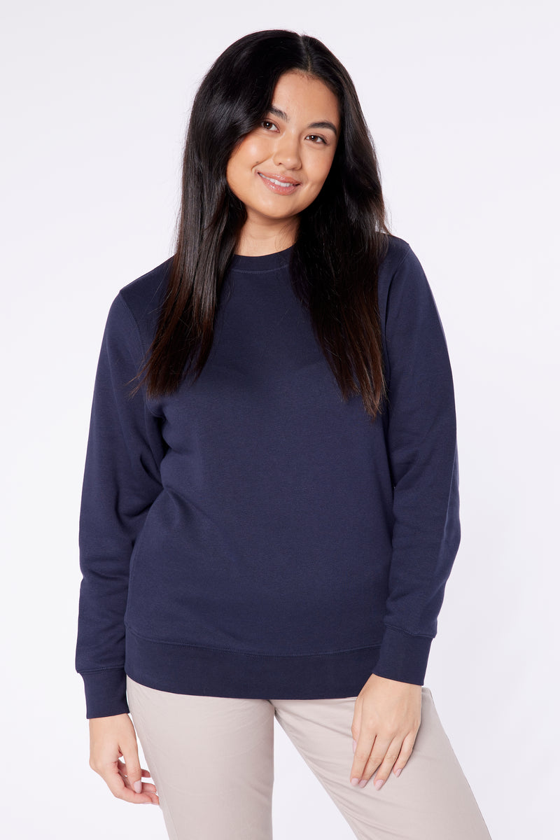 Essentials Unisex Crew Neck Sweatshirt. Colour: Black. Size: 2XL