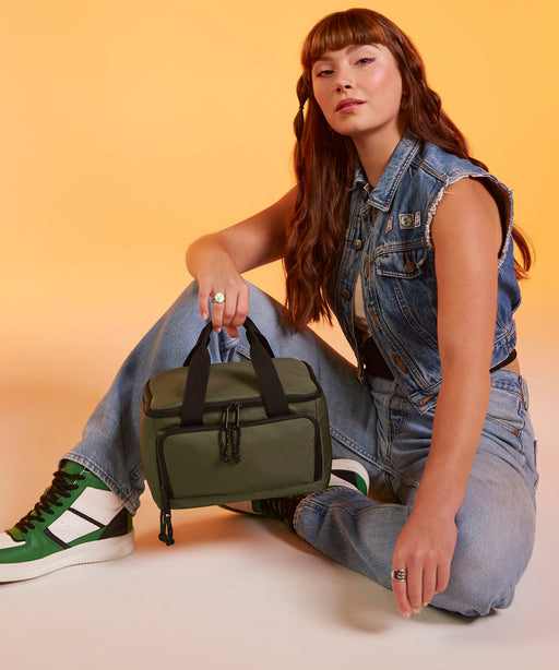 Recycled mini cooler bag