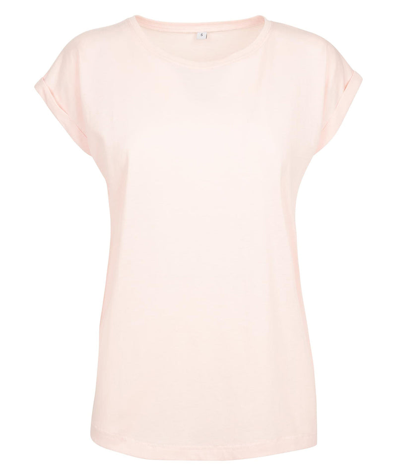 Women's extended shoulder tee